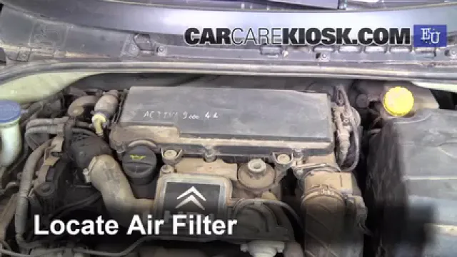 2004 Citroen C3 SX 1.4L 4 Cyl. Turbo Diesel Filtro de aire (motor) Cambio